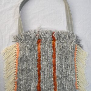 Big Grey Tote Bag, 14x14