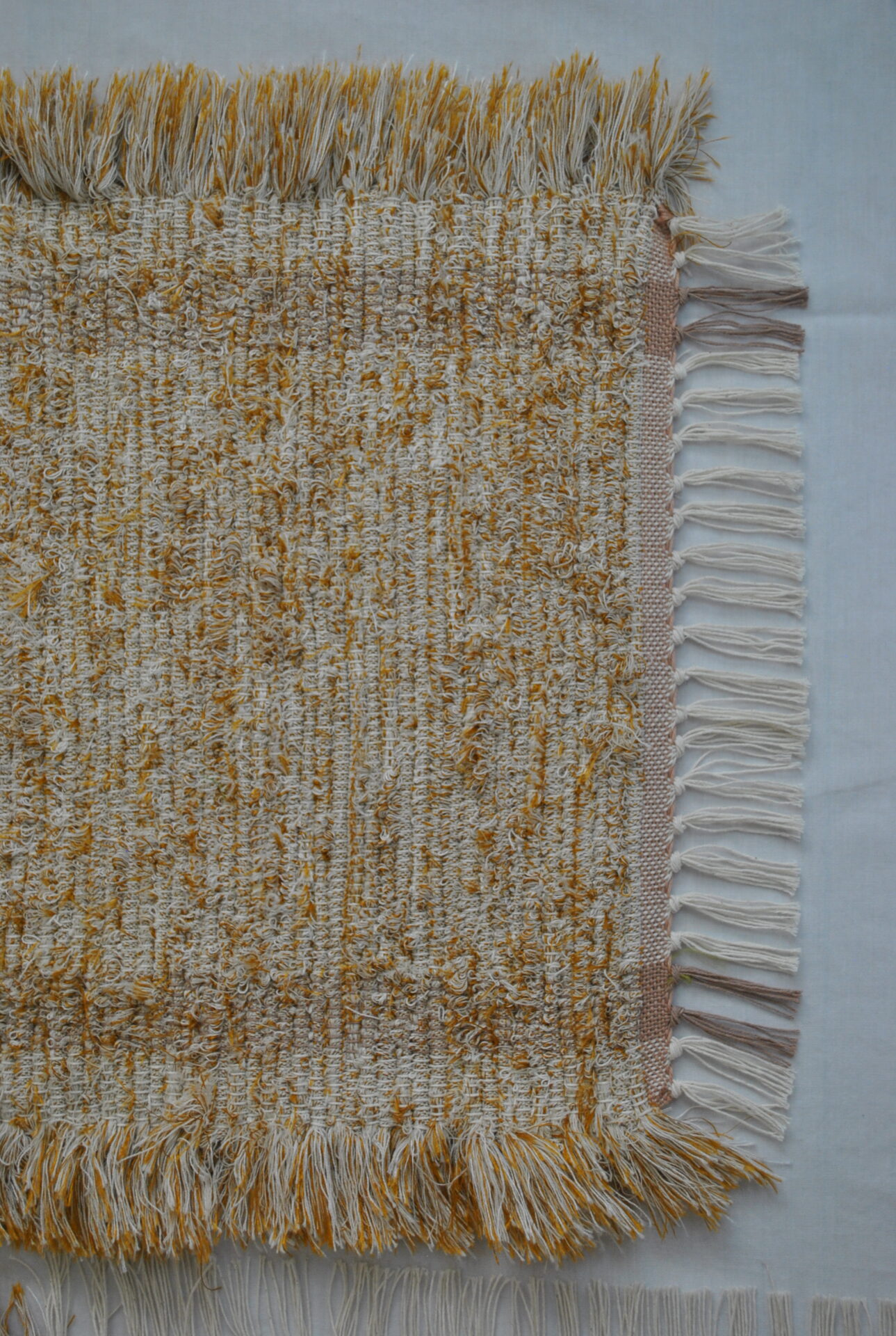 Fluffy Rug, Soft Gold#1, 25x20 - Image 4