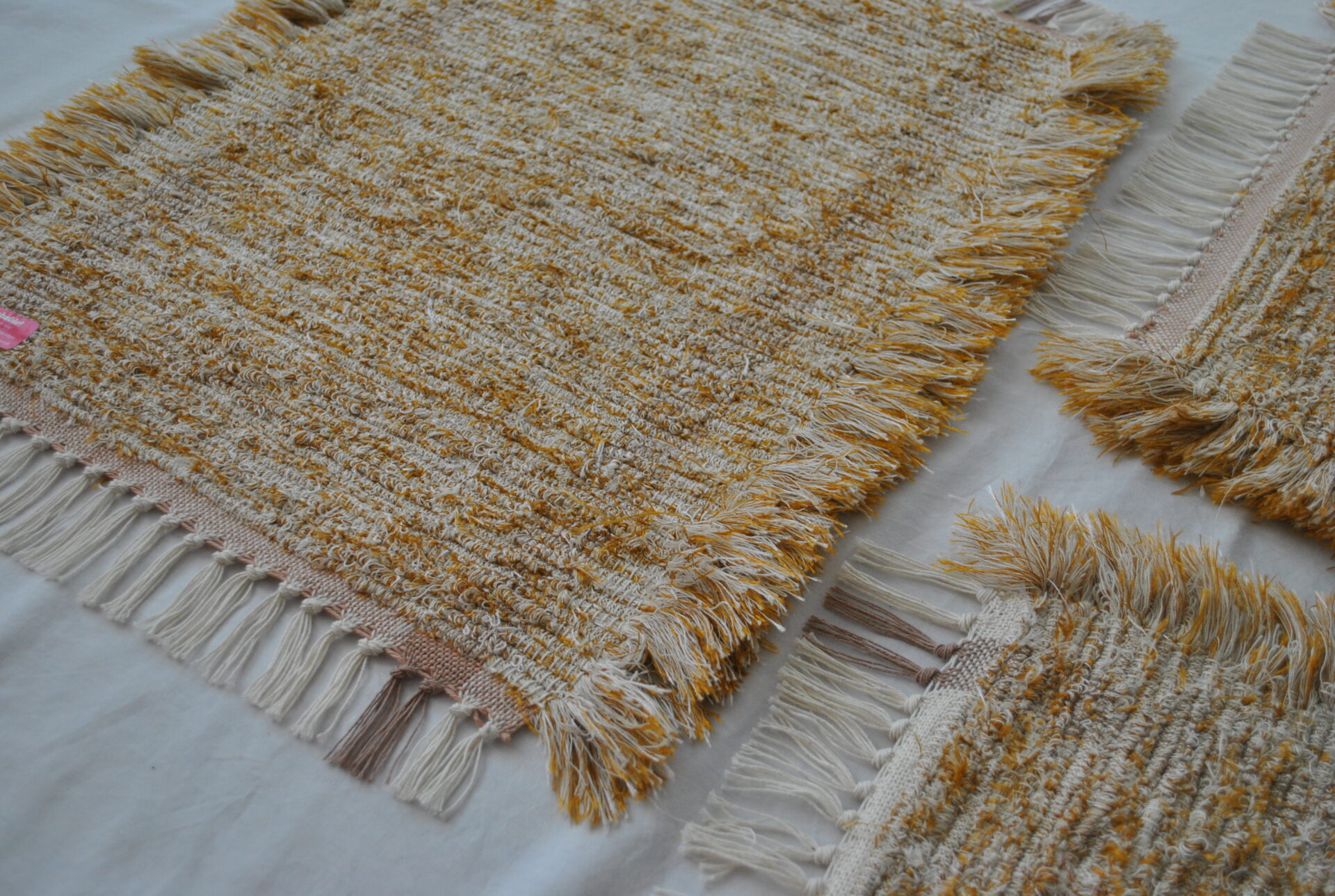 Fluffy Rug, Soft Gold#1, 25x20 - Image 2